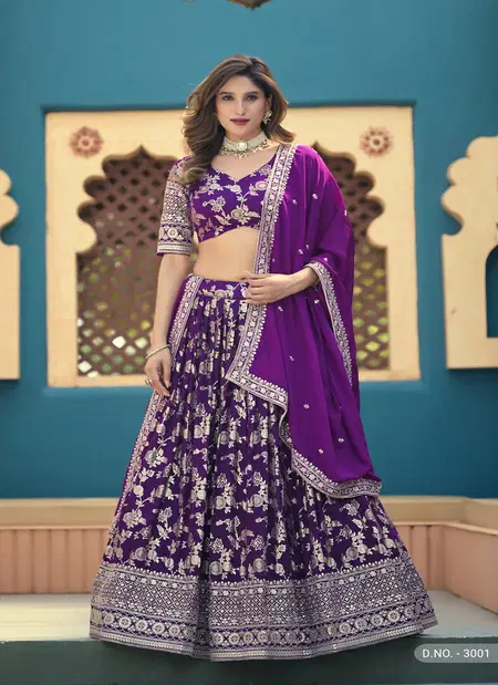 Mehvish Vol 30 By Dani Creation Dola Silk Designer Lehenga With Choli Dupatta Exporters In India